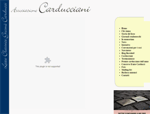 Tablet Screenshot of carducciani.org